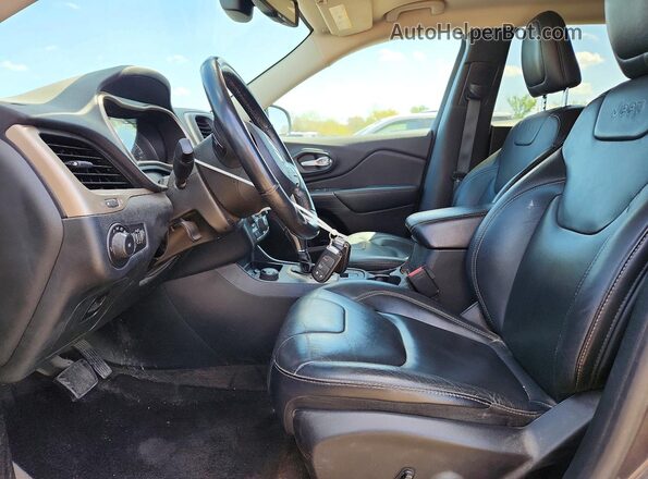 1C4PJMDS2GW228796 2016 JEEP CHEROKEE Gray Widok wnętrza z przodu