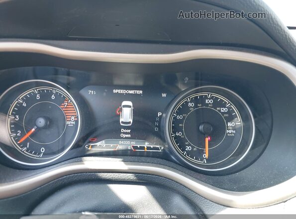 1C4PJMDS2GW365432 2016 JEEP CHEROKEE Черный Вид задних сидений