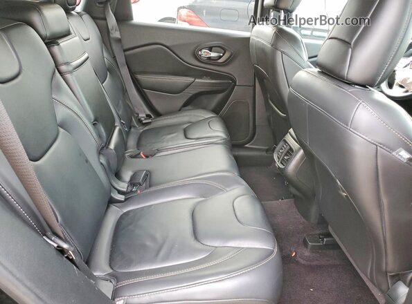 1C4PJMDS2HW557094 2017 JEEP CHEROKEE Черный Вид задней части салона