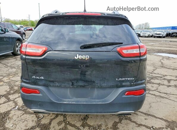 1C4PJMDS2HW557094 2017 JEEP CHEROKEE Черный Вид сзади