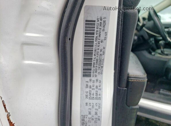 1C4PJMDS3GW317194 2016 JEEP CHEROKEE White Vista de la etiqueta del VIN