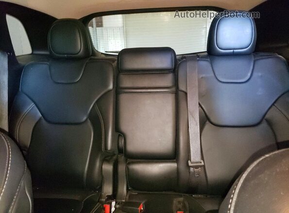 1C4PJMDS3HW567472 2017 JEEP CHEROKEE Темно-бордовый Вид задних сидений