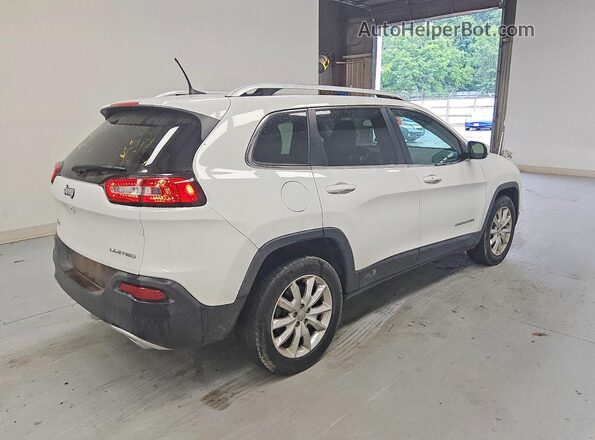 1C4PJMDS3HW597202 2017 JEEP CHEROKEE White Trasero derecho