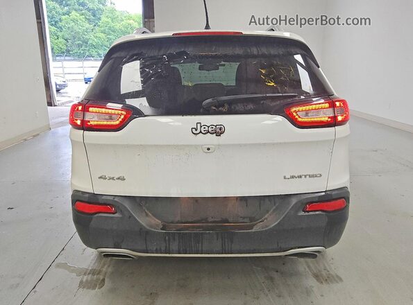 1C4PJMDS3HW597202 2017 JEEP CHEROKEE White Vista trasera