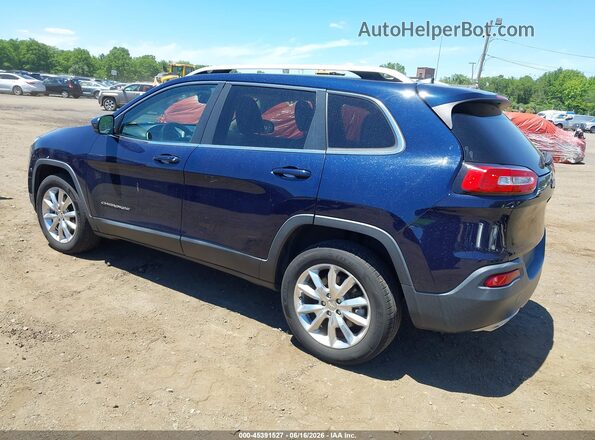 1C4PJMDS4GW172456 2016 JEEP CHEROKEE Dark Blue Tył lewy