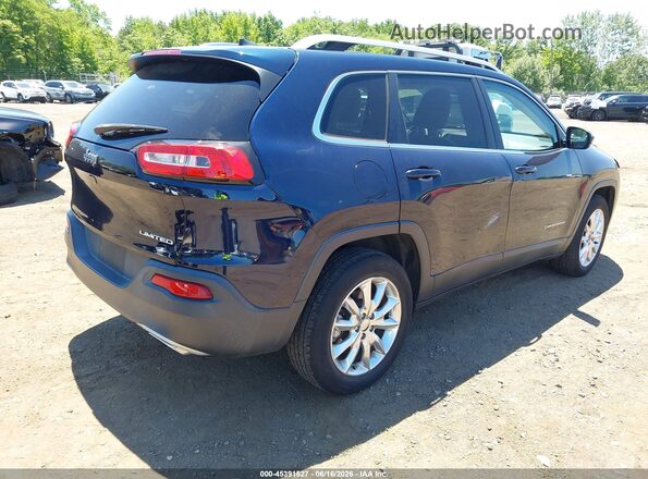 1C4PJMDS4GW172456 2016 JEEP CHEROKEE Dark Blue Tył prawy