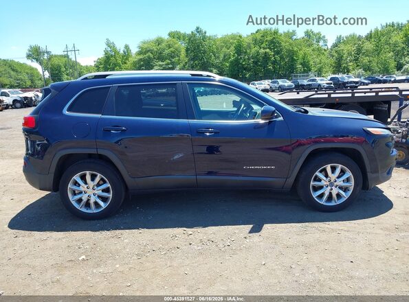 1C4PJMDS4GW172456 2016 JEEP CHEROKEE Dark Blue Widok wnętrza z tyłu