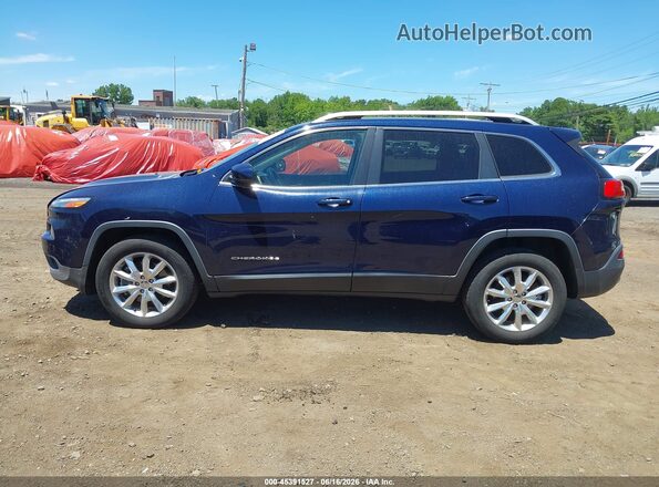 1C4PJMDS4GW172456 2016 JEEP CHEROKEE Dark Blue Widok wnętrza 360 stopni