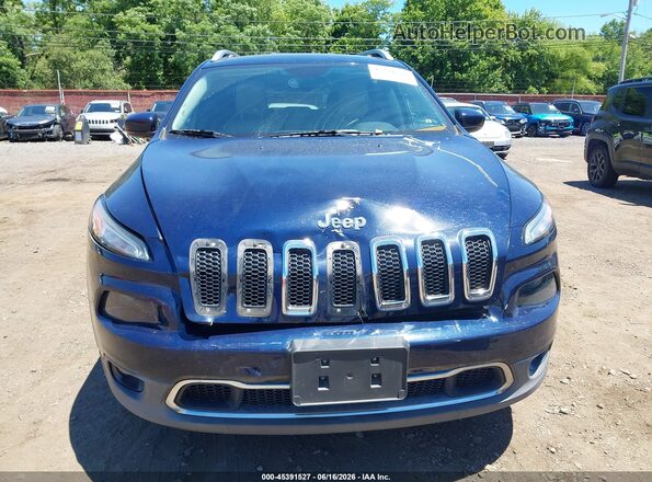 1C4PJMDS4GW172456 2016 JEEP CHEROKEE Dark Blue Widok zestawu wskaźników