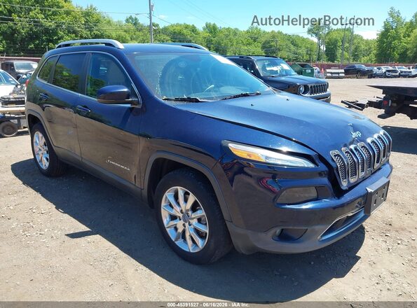 1C4PJMDS4GW172456 2016 JEEP CHEROKEE Dark Blue 