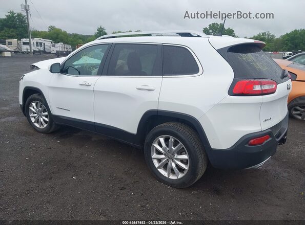 1C4PJMDS4HW501769 2017 JEEP CHEROKEE White Rear left