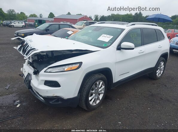 1C4PJMDS4HW501769 2017 JEEP CHEROKEE White Front left