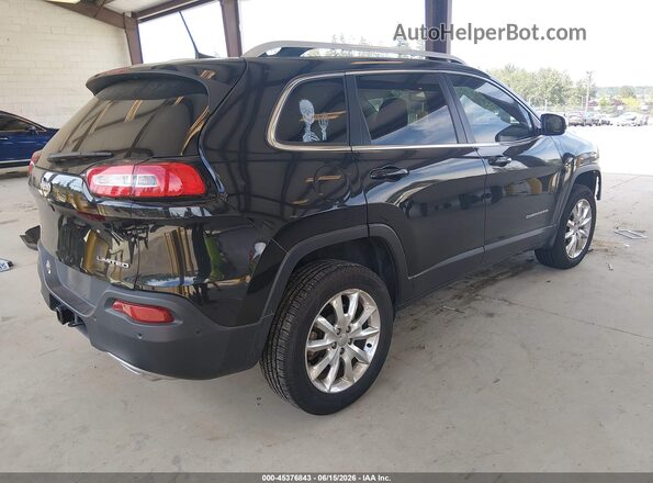 1C4PJMDS5GW123654 2016 JEEP CHEROKEE Black Trasero derecho