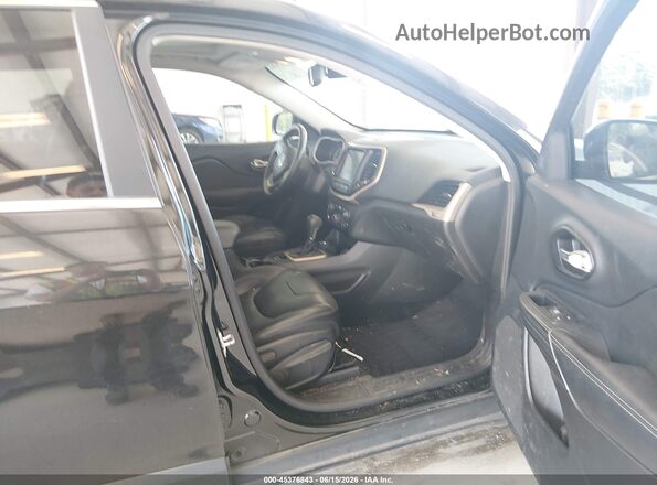 1C4PJMDS5GW123654 2016 JEEP CHEROKEE Black Vista interior delantera