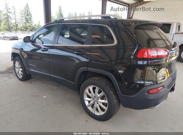 1C4PJMDS5GW123654 2016 JEEP CHEROKEE Black Trasero izquierdo