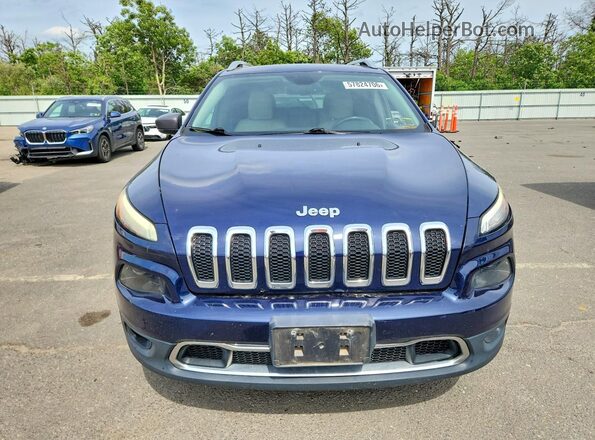 1C4PJMDS5GW172174 2016 JEEP CHEROKEE Blue Vista frontal