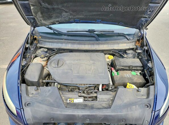 1C4PJMDS5GW172174 2016 JEEP CHEROKEE Blue Vista del compartimento del motor