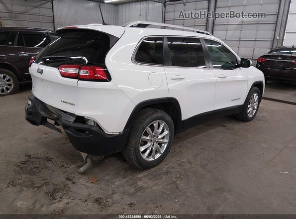 1C4PJMDS5HW613173 2017 JEEP CHEROKEE White Trasero derecho