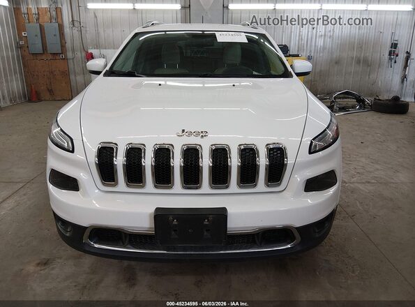 1C4PJMDS5HW613173 2017 JEEP CHEROKEE White Vista interior trasera