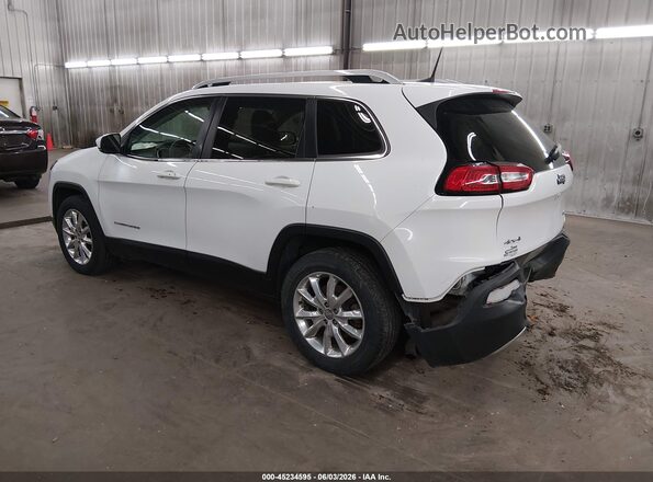 1C4PJMDS5HW613173 2017 JEEP CHEROKEE White Trasero izquierdo