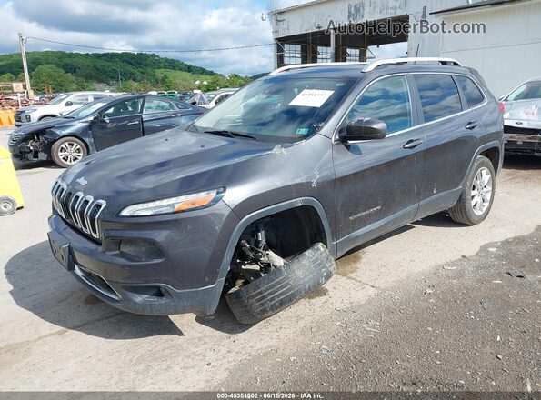 1C4PJMDS6GW227294 2016 JEEP CHEROKEE Silver Առջևի ձախ երեք քառորդ տեսարան