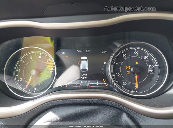 1C4PJMDS6GW227294 2016 JEEP CHEROKEE Silver Հետևի նստատեղերի տեսք