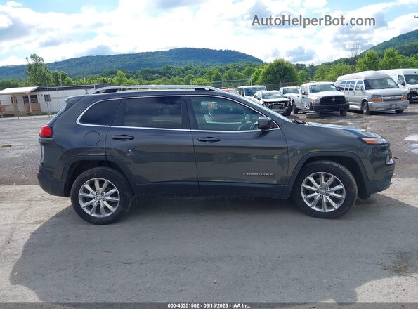 1C4PJMDS6GW227294 2016 JEEP CHEROKEE Silver Սալոնի հետևի տեսք