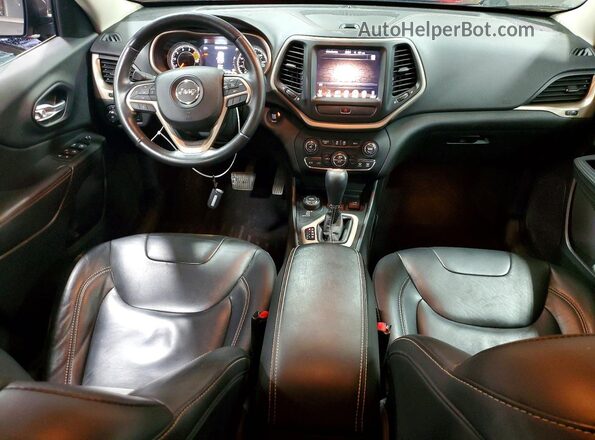 1C4PJMDS6GW286393 2016 JEEP CHEROKEE Серый Вид панели приборов