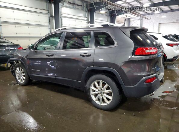 1C4PJMDS6GW286393 2016 JEEP CHEROKEE Серый Задняя левая четверть
