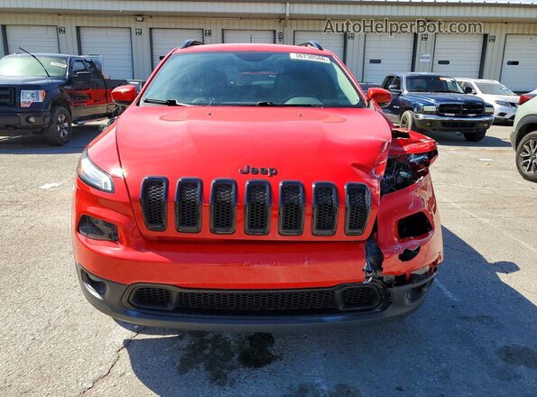 1C4PJMDS6HW587778 2017 JEEP CHEROKEE Red წინა ხედი