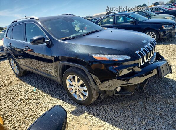 1C4PJMDS8GW148208 2016 JEEP CHEROKEE Black წინა მარჯვენა