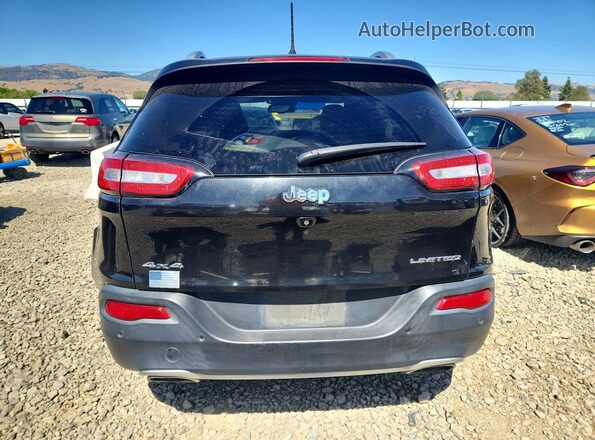 1C4PJMDS8GW148208 2016 JEEP CHEROKEE Black უკანა ხედი