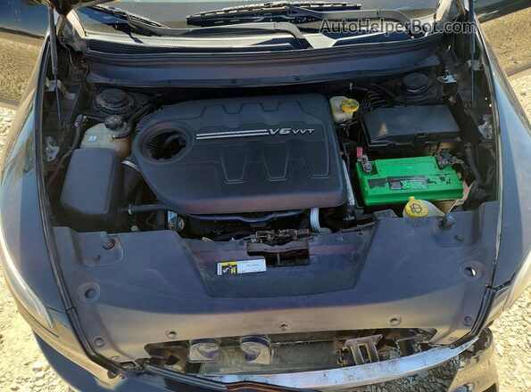 1C4PJMDS8GW148208 2016 JEEP CHEROKEE Black ძრავის განყოფილების ხედი