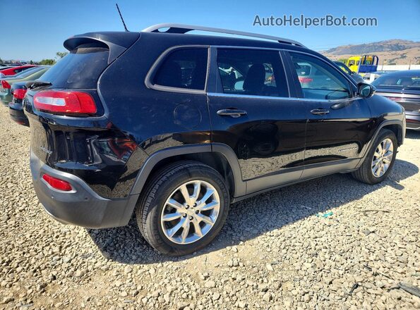 1C4PJMDS8GW148208 2016 JEEP CHEROKEE Black უკანა მარჯვენა