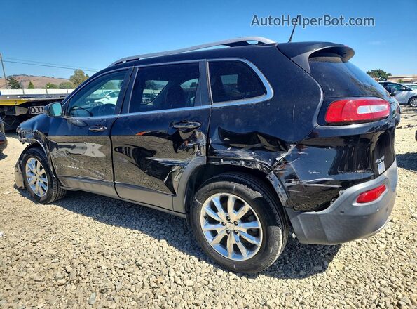 1C4PJMDS8GW148208 2016 JEEP CHEROKEE Black უკანა მარცხენა