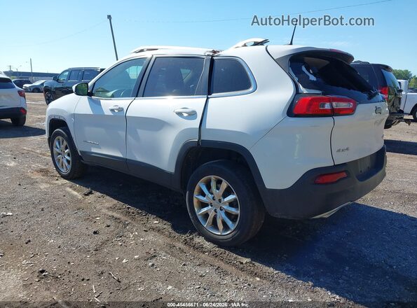 1C4PJMDS8GW272172 2016 JEEP CHEROKEE White Задня ліва чверть