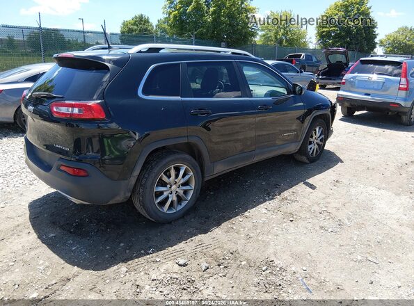 1C4PJMDS8HD227939 2017 JEEP CHEROKEE Black Tył prawy