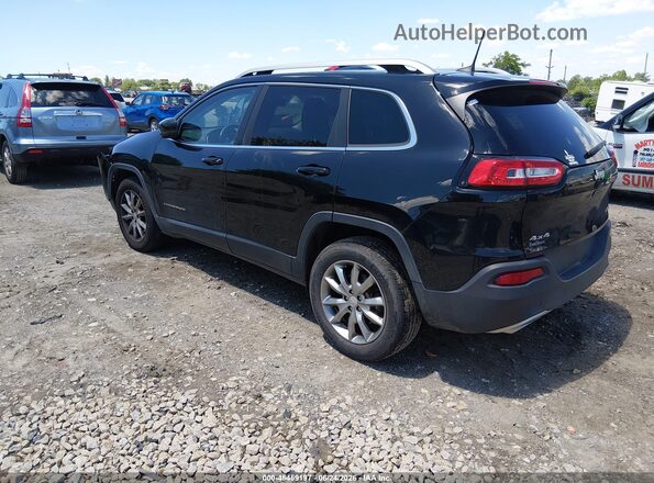 1C4PJMDS8HD227939 2017 JEEP CHEROKEE Black Tył lewy