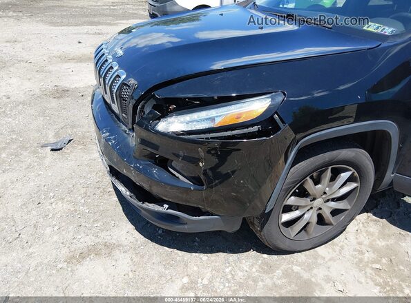 1C4PJMDS8HD227939 2017 JEEP CHEROKEE Black Widok z przodu