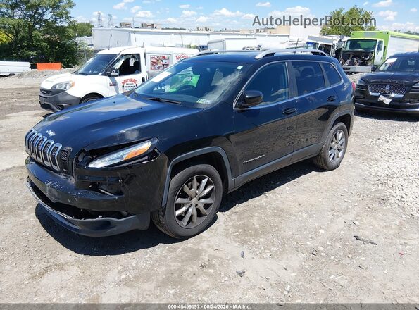 1C4PJMDS8HD227939 2017 JEEP CHEROKEE Black Przód lewy
