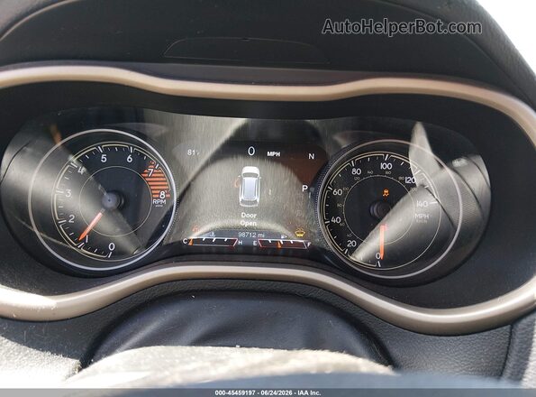 1C4PJMDS8HD227939 2017 JEEP CHEROKEE Black Widok tylnych siedzeń
