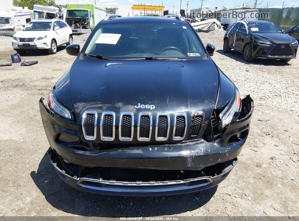 1C4PJMDS8HD227939 2017 JEEP CHEROKEE Black Widok zestawu wskaźników