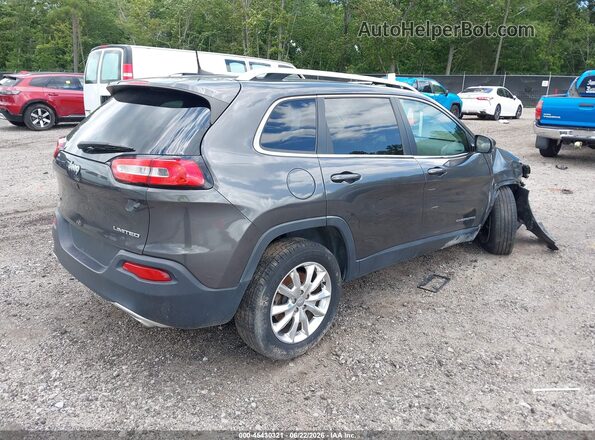 1C4PJMDS8HW597289 2017 JEEP CHEROKEE Gray უკანა მარჯვენა