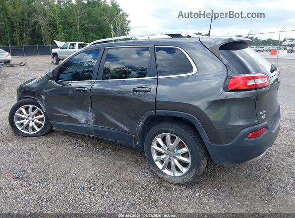 1C4PJMDS8HW597289 2017 JEEP CHEROKEE Gray უკანა მარცხენა