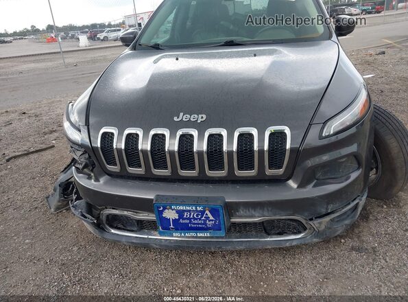 1C4PJMDS8HW597289 2017 JEEP CHEROKEE Gray წინა ხედი