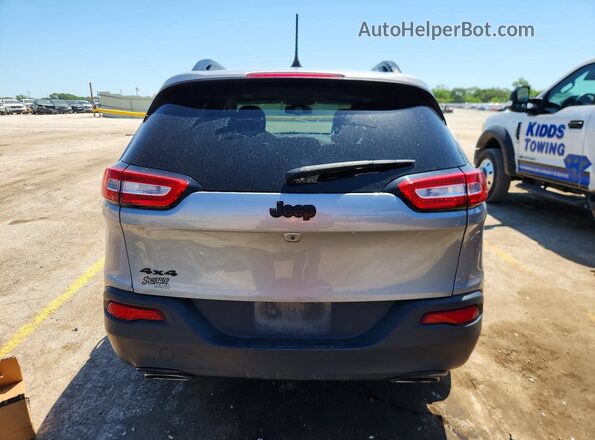 1C4PJMDS8HW600367 2017 JEEP CHEROKEE Silver Հետևի տեսք