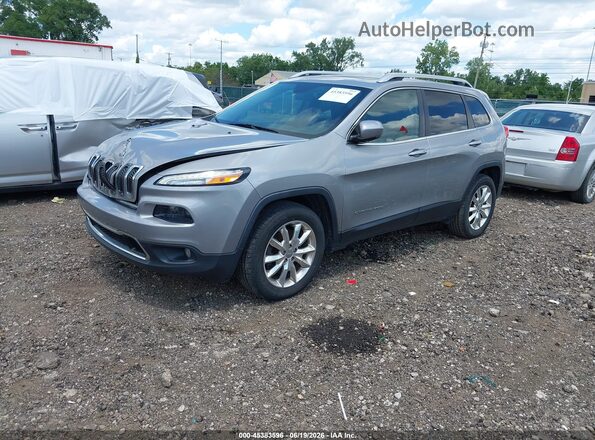 1C4PJMDS9GW105285 2016 JEEP CHEROKEE Silver Przód lewy