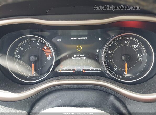 1C4PJMDS9GW105285 2016 JEEP CHEROKEE Silver Widok tylnych siedzeń