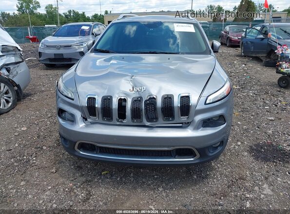 1C4PJMDS9GW105285 2016 JEEP CHEROKEE Silver Widok z przodu