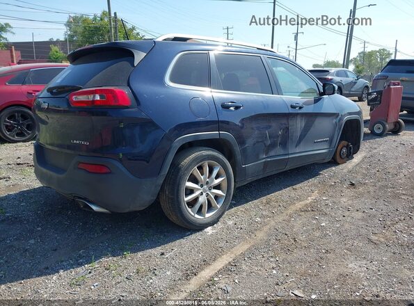 1C4PJMDS9GW202941 2016 JEEP CHEROKEE Blue Tył prawy